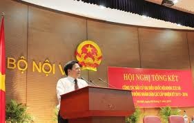 PM Vietnam Nguyen Tan Dung menghadiri Konferensi penggelaran tugas tahun 2012 Kementerian Dalam Negeri - ảnh 1